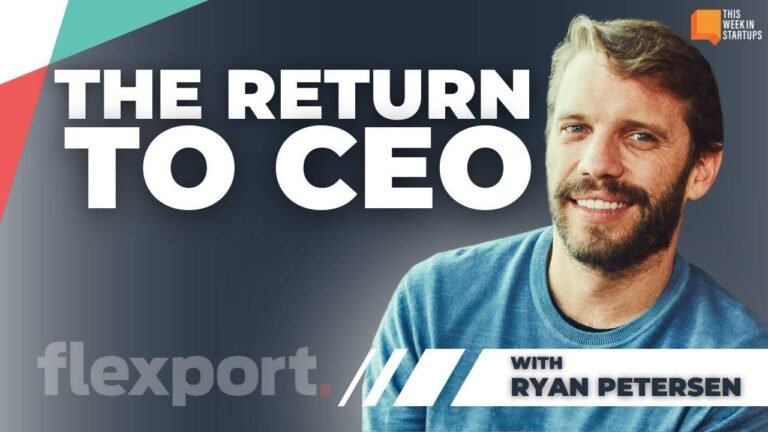 Ryan Petersen, CEO of Flexport, discusses global logistics during conflict and more in an interview with E1881.