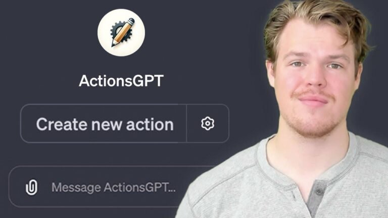 Create custom actions using OpenAI’s ActionsGPT: A comprehensive guide for building and implementing personalized GPTs.