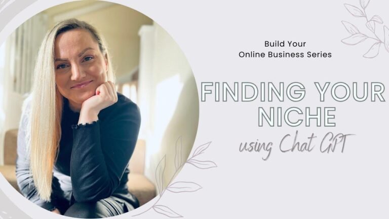 Discovering Your Niche with ChatGPT: A Guide for Finding Your Target Audience