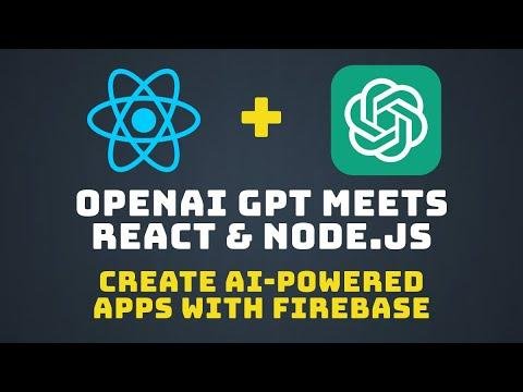 Build a React application using OpenAI GPT API for generating AI responses based on user prompts.