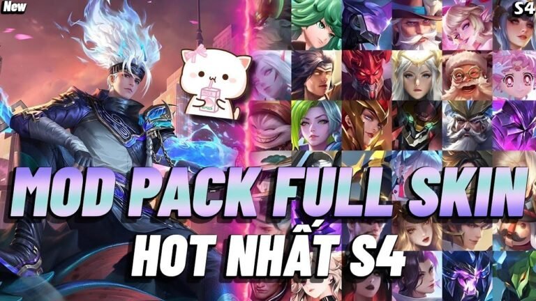 MOD SKIN LIÊN QUÂN: Mod Full 60 Skin LQ Hot Pick v33 Season s4 for iOS + Android | Hz Mod