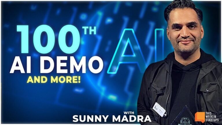 We are excited to commemorate our 100th AI demonstration featuring Sunny Madra! Join us for E1888.