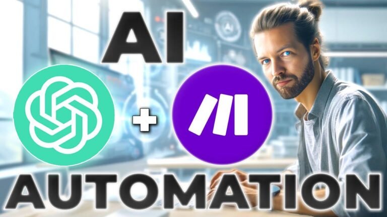 2024 Tutorial: Using ChatGPT AI Automation for Beginners on Make.com