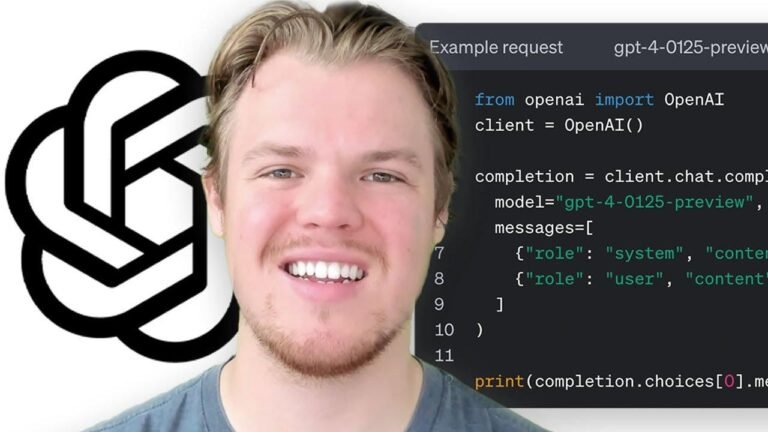 Master OpenAI’s API ChatGPT Tutorial – [Become a Prompt Engineer in Just 15 Minutes]